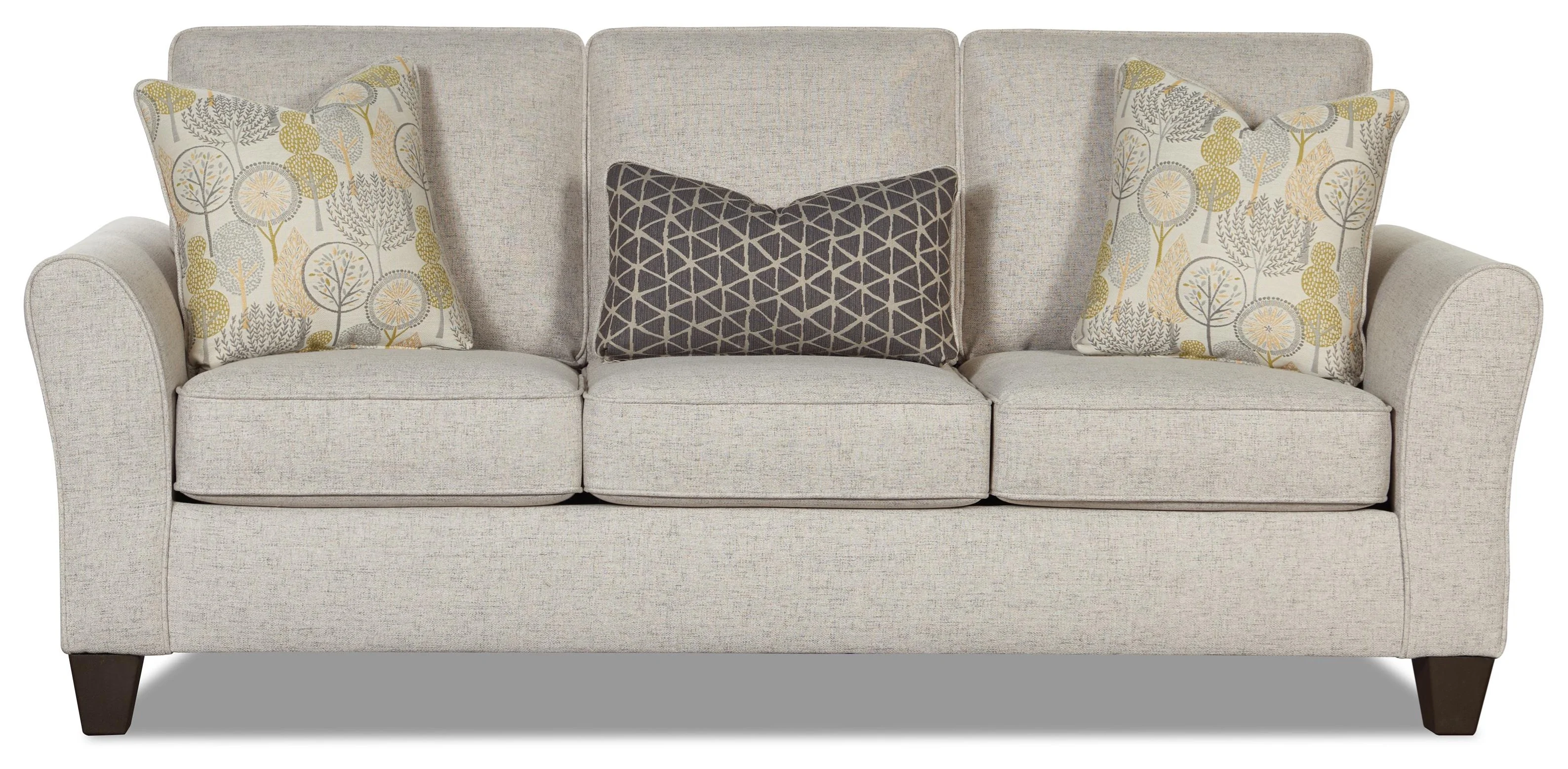 Wood House Newton WHO541SINBISS Deluxe Sofa with Pillows Wayside